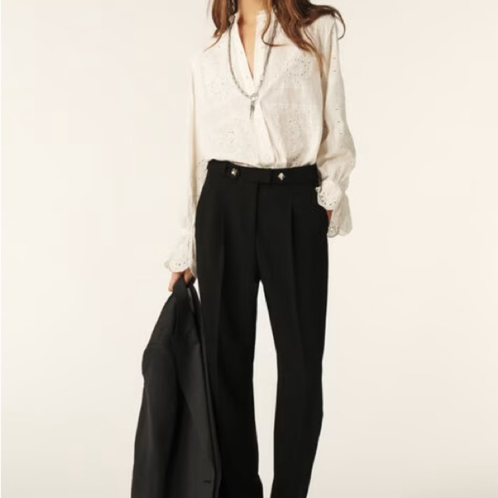 BA&SH Jude carrot pants trousers - size 8